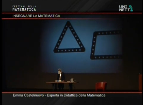 Festival della Matematica: Insegnare la matematica II Parte